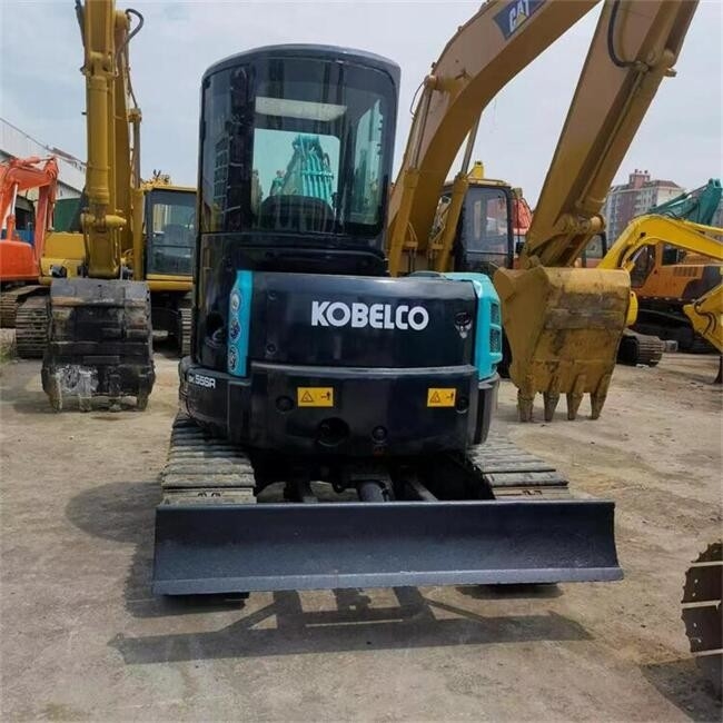 Used Kobelco Mini Excavator SK55SR Kobelco 5 Ton Excavator With Original Parts