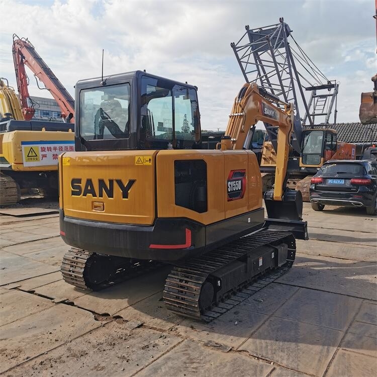 Mini Used Sany Excavator SY55U Sany 5 Ton Excavator With Original Parts