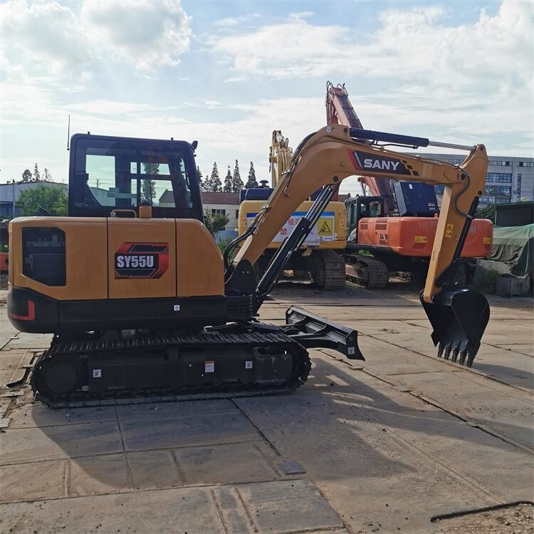 Mini Used Sany Excavator SY55U Sany 5 Ton Excavator With Original Parts