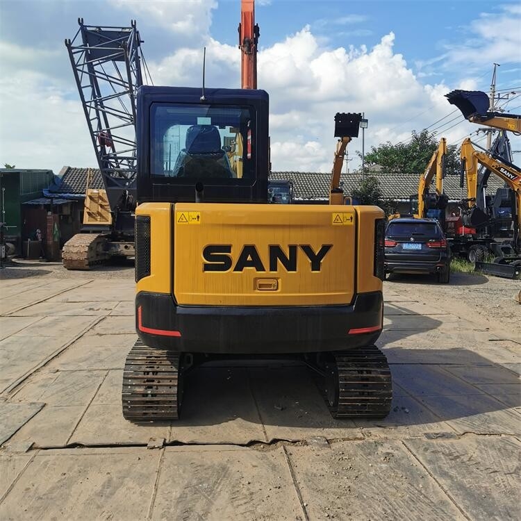 Mini Used Sany Excavator SY55U Sany 5 Ton Excavator With Original Parts