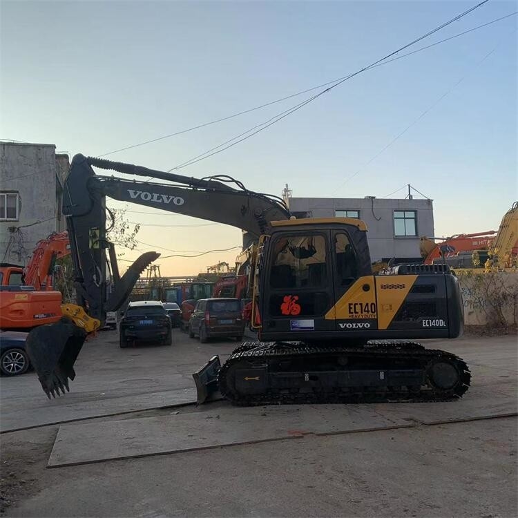 Second Hand Volvo Crawler Excavator Volvo Ec140d 14 Ton  Long Working Hours