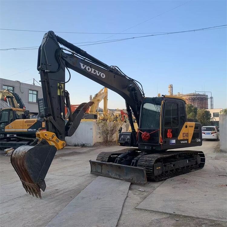 Second Hand Volvo Crawler Excavator Volvo Ec140d 14 Ton  Long Working Hours