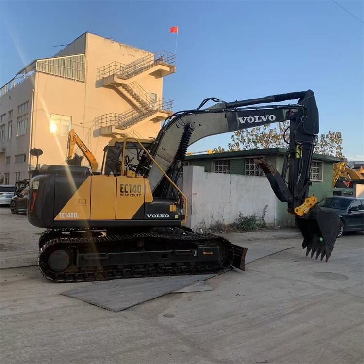 Second Hand Volvo Crawler Excavator Volvo Ec140d 14 Ton  Long Working Hours