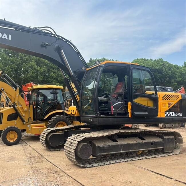 22000KG Second Hand Hyundai Excavators Original Used Crawler Excavator 220LC-9S