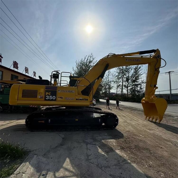 Used Large Excavators PC350-7 Komatsu 35 Ton Excavator With 6D114E Engine