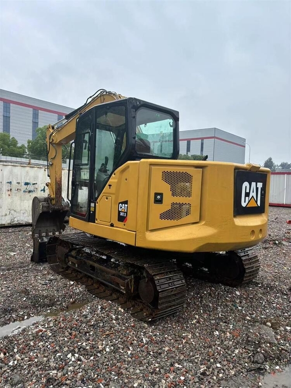 0.33m3 Bucket Mini Used Caterpillar 307.5 Excavator Second Hand Excavator