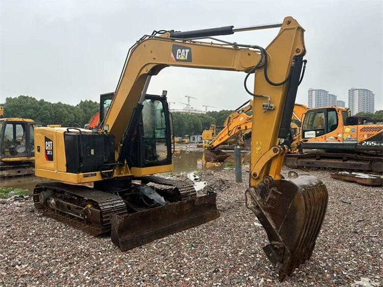 0.33m3 Bucket Mini Used Caterpillar 307.5 Excavator Second Hand Excavator
