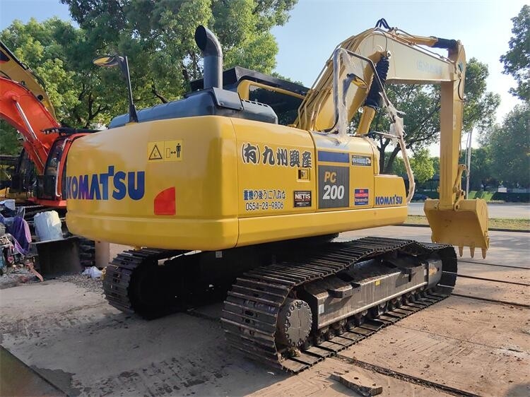 20 Ton Second Hand Komatsu Excavator Komatsu PC 200 8 With Original Parts