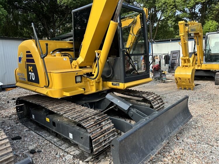PC70-8 Komatsu 7 Ton Excavator Used Mini Digger For Agricultural Use