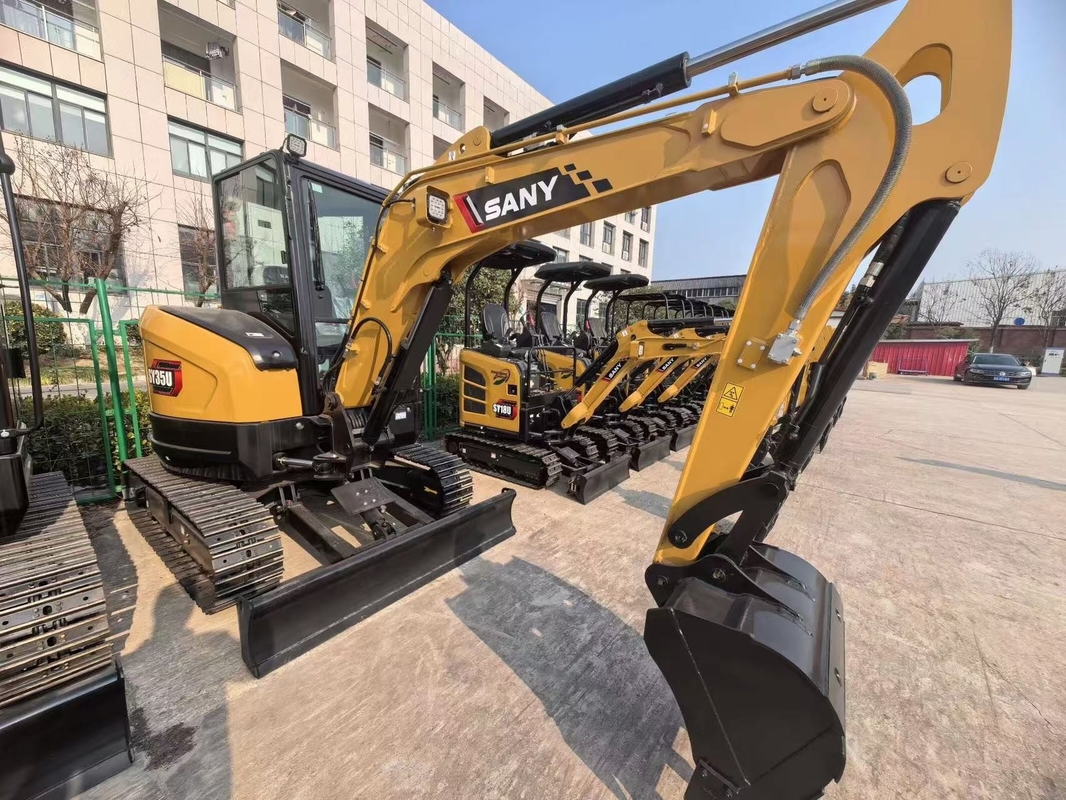 20.4KW Gebraucht Sany SY35U Bagger Sany 3 Tonnen Bagger mit Originalteilen