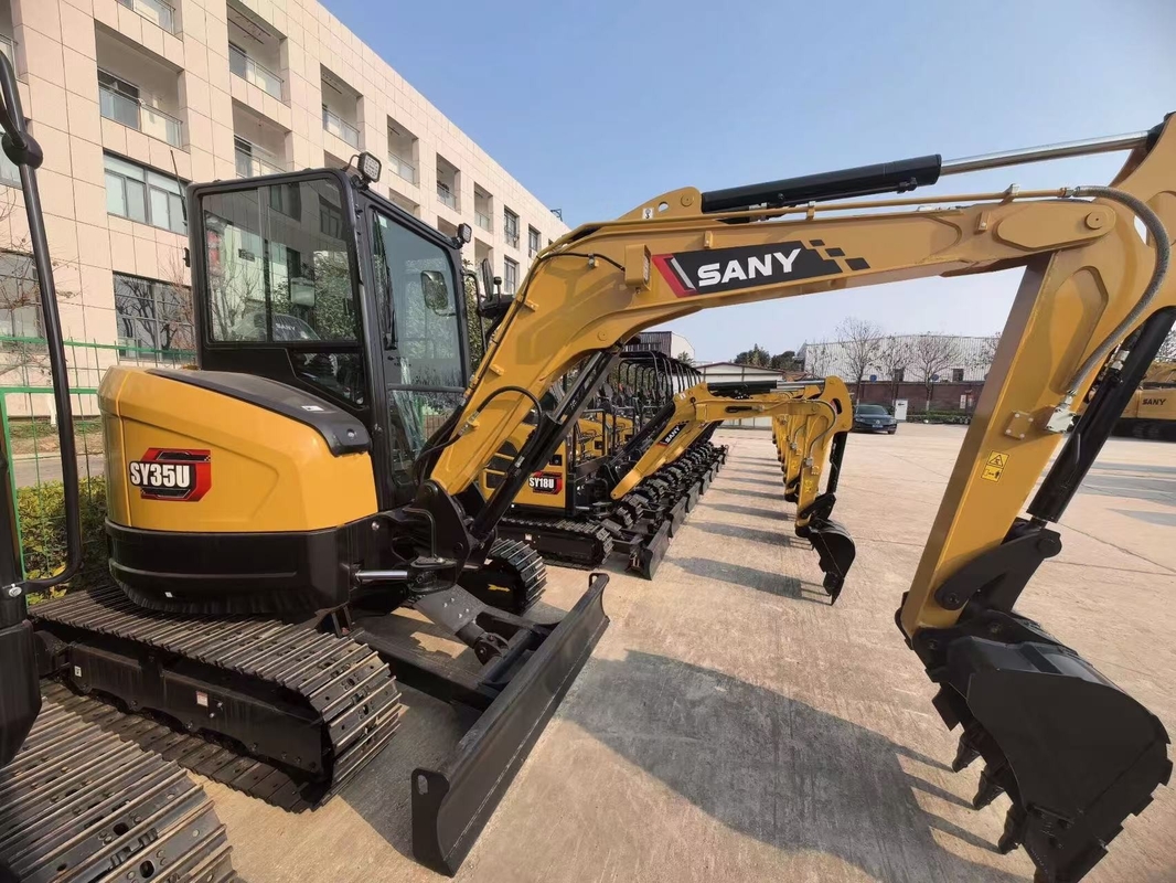 20.4KW Gebraucht Sany SY35U Bagger Sany 3 Tonnen Bagger mit Originalteilen