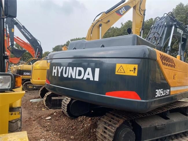 Original Korea R305-9T Hyundai 30 Ton Excavator Used Digger  169KW