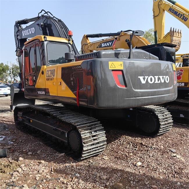 Second Hand Volvo EC290 Excavator Used Volvo Digger 29 Ton With Crawler Chain