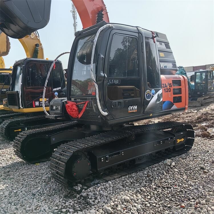 Second Hand Hitachi ZX120 Excavator Hitachi 12 Ton Excavator With ISUZU Engine