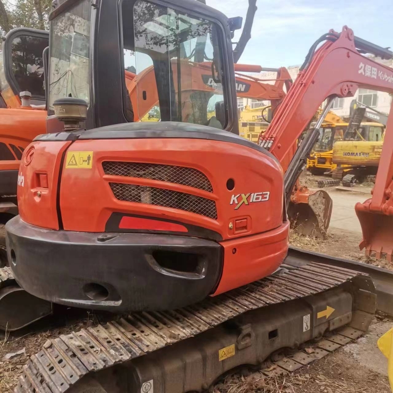 KX163-5 Second Hand Kubota Excavators  Kubota 5 Ton Excavator 35.5KW