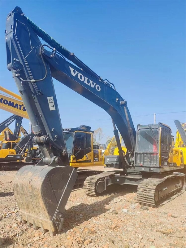 Pre Owned Excavator Volvo EC240 Excavator 24 Ton With Advanced Hydraulic System