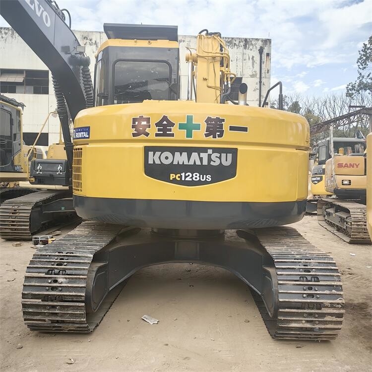 Used Crawler Excavator Komatsu PC128 Excavator 12 Ton With Original Parts