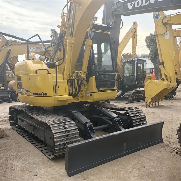 Used Crawler Excavator Komatsu PC128 Excavator 12 Ton With Original Parts