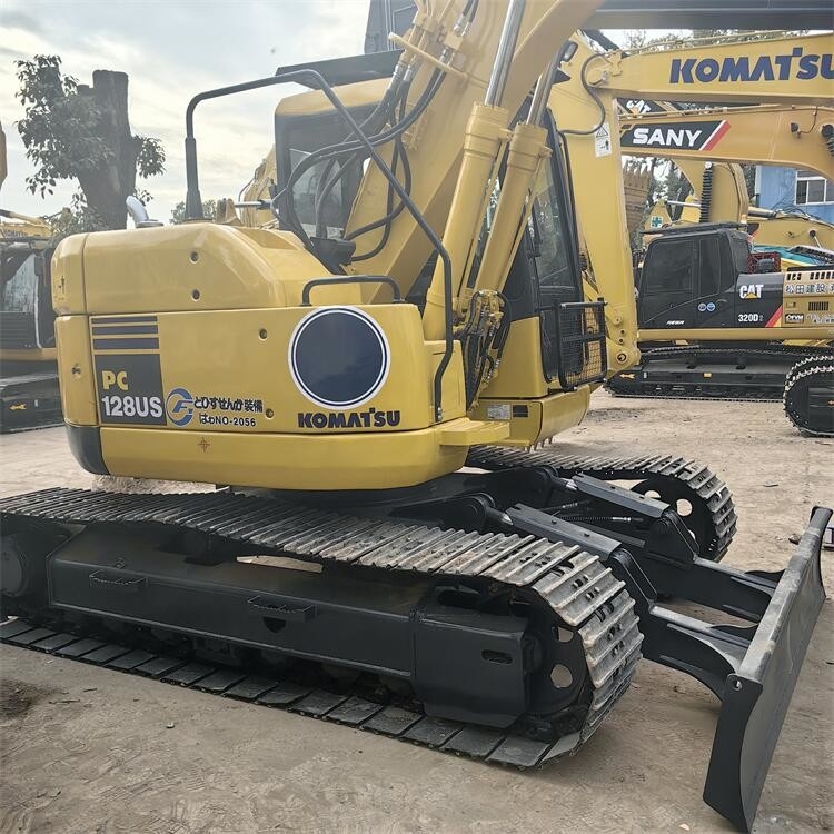 Used Crawler Excavator Komatsu PC128 Excavator 12 Ton With Original Parts