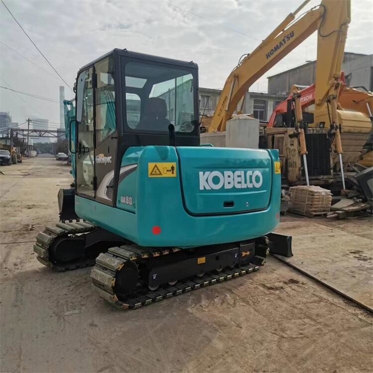 SK60-8 Kobelco 6 Ton Excavator Used Kobelco Excavator For  Road Maintenance