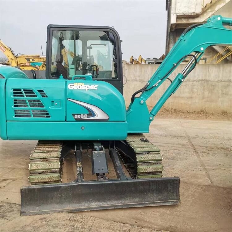 SK60-8 Kobelco 6 Ton Excavator Used Kobelco Excavator For  Road Maintenance