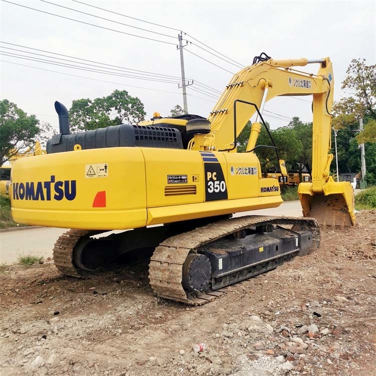 Used Large Excavators PC350-7 Komatsu 35 Ton Excavator With 6D114E Engine