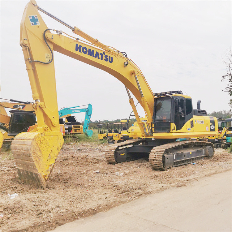 Used Large Excavators PC350-7 Komatsu 35 Ton Excavator With 6D114E Engine