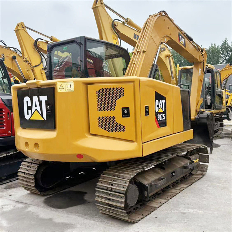 0.33m3 Bucket Mini Used Caterpillar 307.5 Excavator Second Hand Excavator