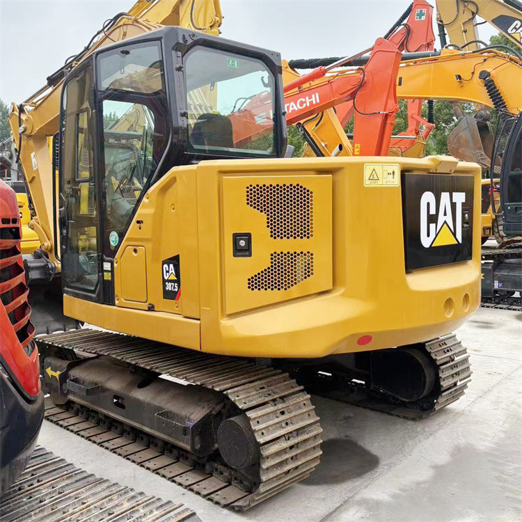 0.33m3 Bucket Mini Used Caterpillar 307.5 Excavator Second Hand Excavator