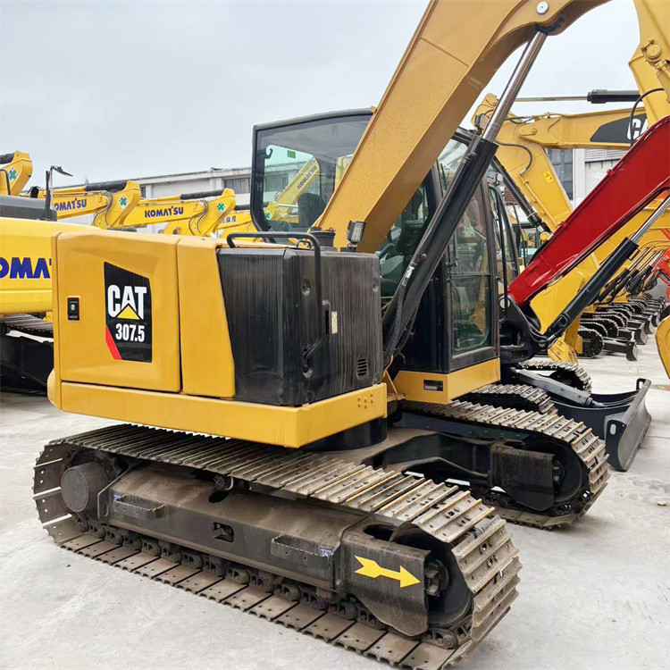 0.33m3 Bucket Mini Used Caterpillar 307.5 Excavator Second Hand Excavator