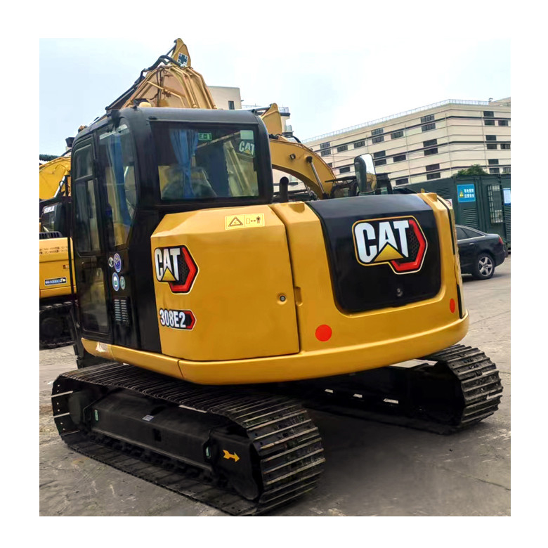 Long Lifespan Cat 8 Ton Excavator Mini Used CAT 308 Excavator 49.7kw