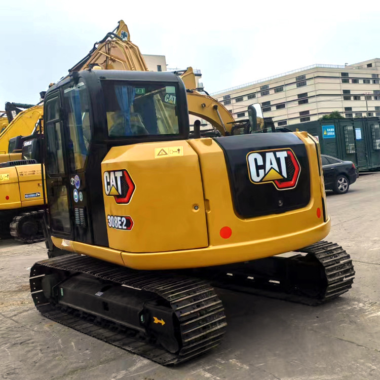 Long Lifespan Cat 8 Ton Excavator Mini Used CAT 308 Excavator 49.7kw