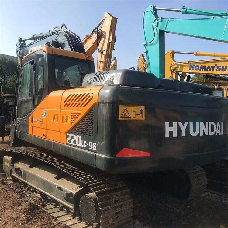 22000KG Second Hand Hyundai Excavators Original Used Crawler Excavator 220LC-9S