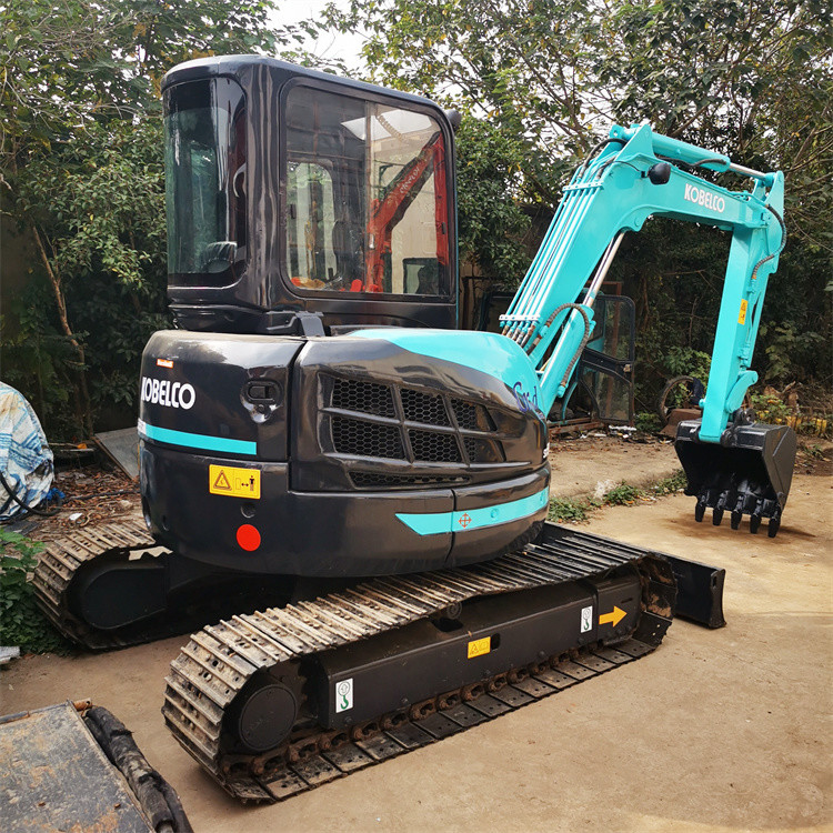 Used Kobelco Mini Excavator SK55SR Kobelco 5 Ton Excavator With Original Parts