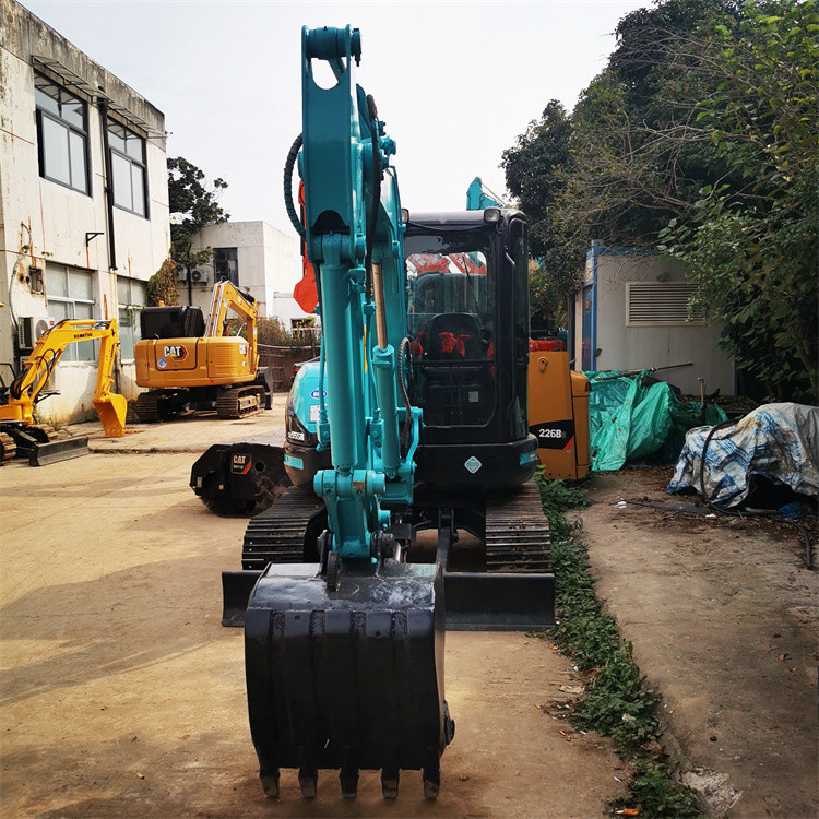 Used Kobelco Mini Excavator SK55SR Kobelco 5 Ton Excavator With Original Parts
