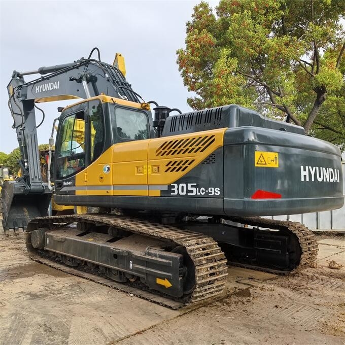 Original Hyundai R305-9S 30-Ton Excavator With 169KW Engine Reliable Korea-Made Construction Machinery