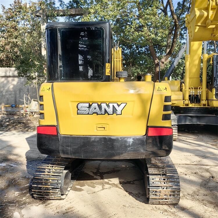 Mini Sany SY60C Excavator High Efficiency Low Fuel Consumption Optimized For Smooth & Productive Work