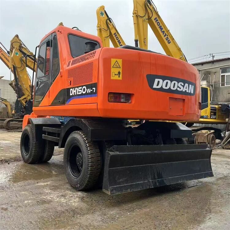 Used Doosan DH150W-7 Excavator 15 Ton Excavator second hand doosan excavator