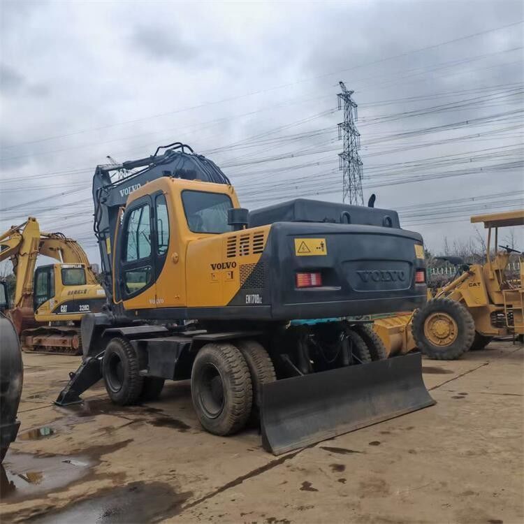 Second Hand Volvo wheel EC170 Excavator used Volvo digger 17Ton  less Working Hours