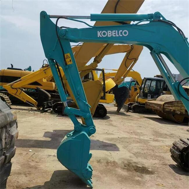 Χρησιμοποιούμενη Kobelco Mini Excavator SK55SR Kobelco 5 Ton Excavator με πρωτότυπα εξαρτήματα 1